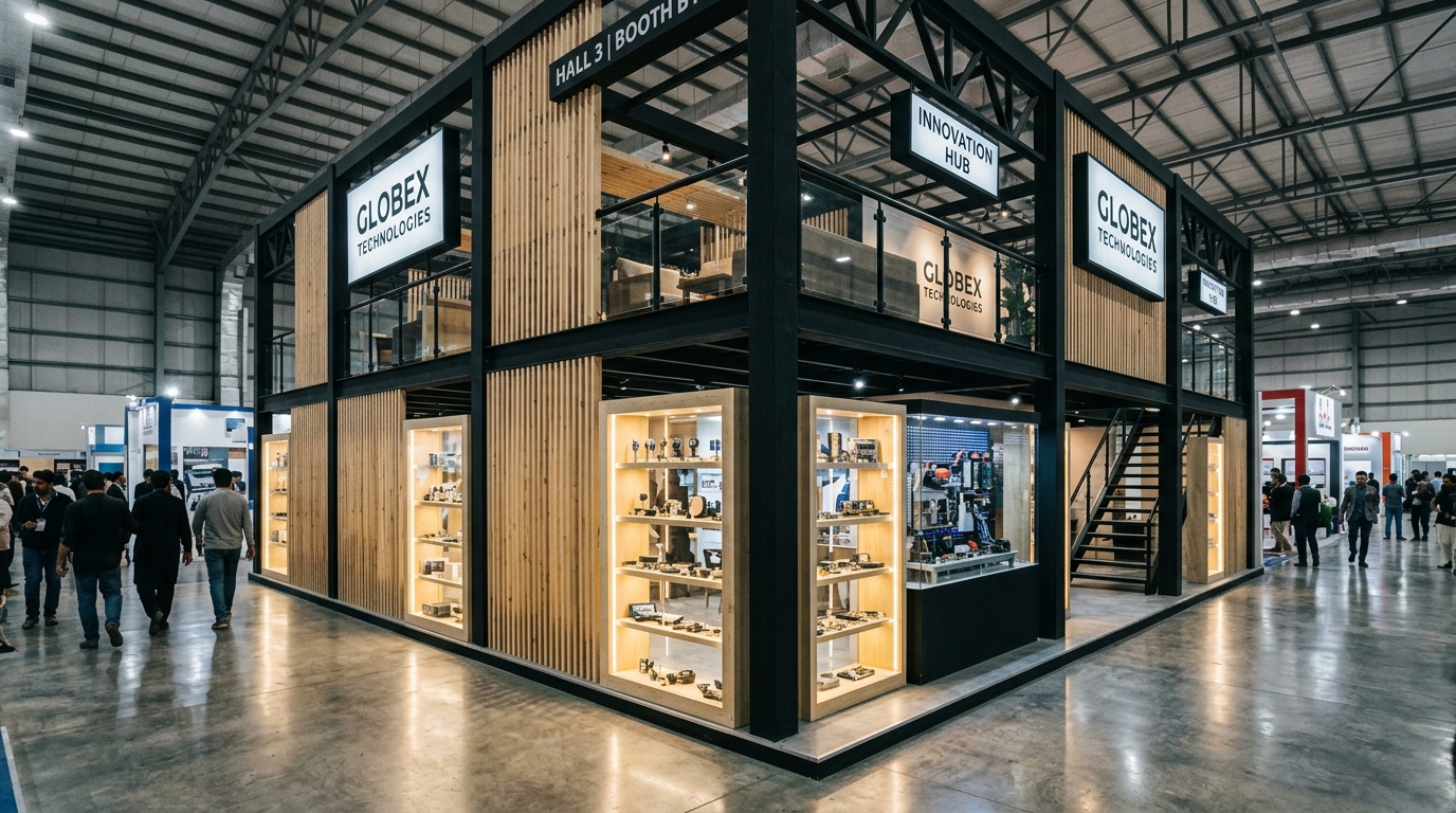 Overhead Floorplan & Sightline Blueprint for DAIRY ASIA EXPO